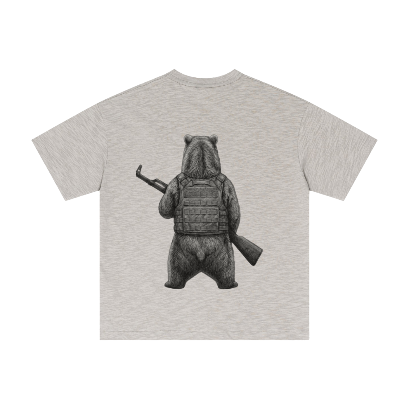 Lightweight Slub Cotton Plain T-Shirt